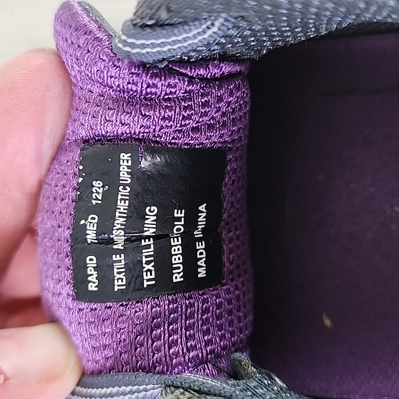 Abeo Rapid aero system Vibram soles gray athletic running shoes Size 7 M - Picture 11 of 11